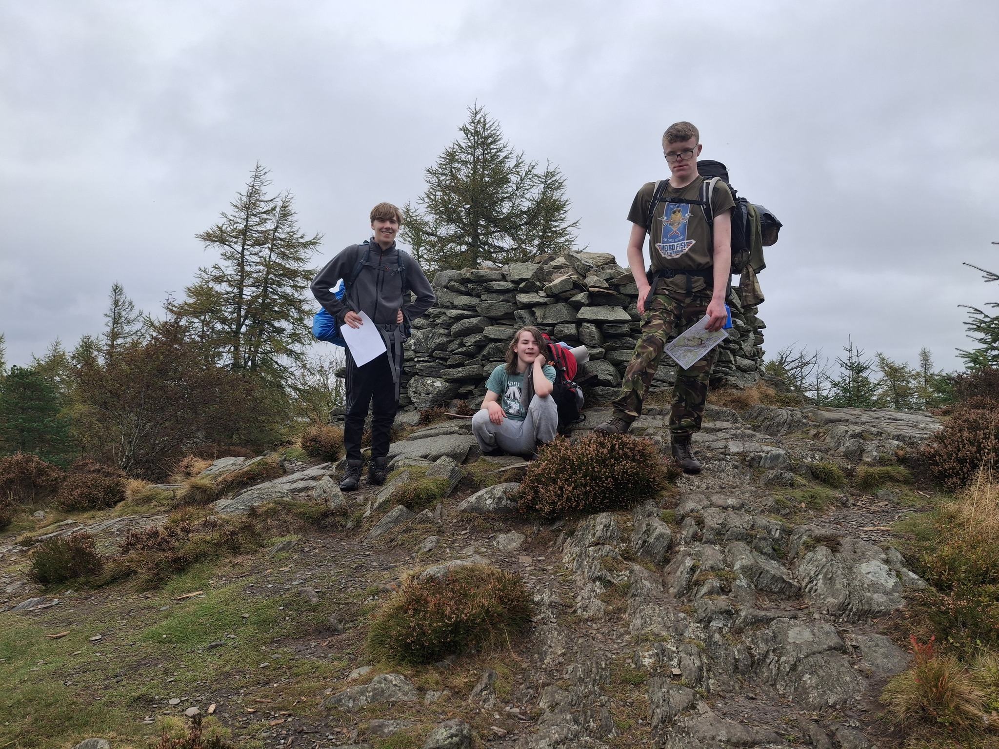 Robin Illsley and Eddie the Lab Chairman of the Duke of Edinburgh's Award Perth & Kinross Association.