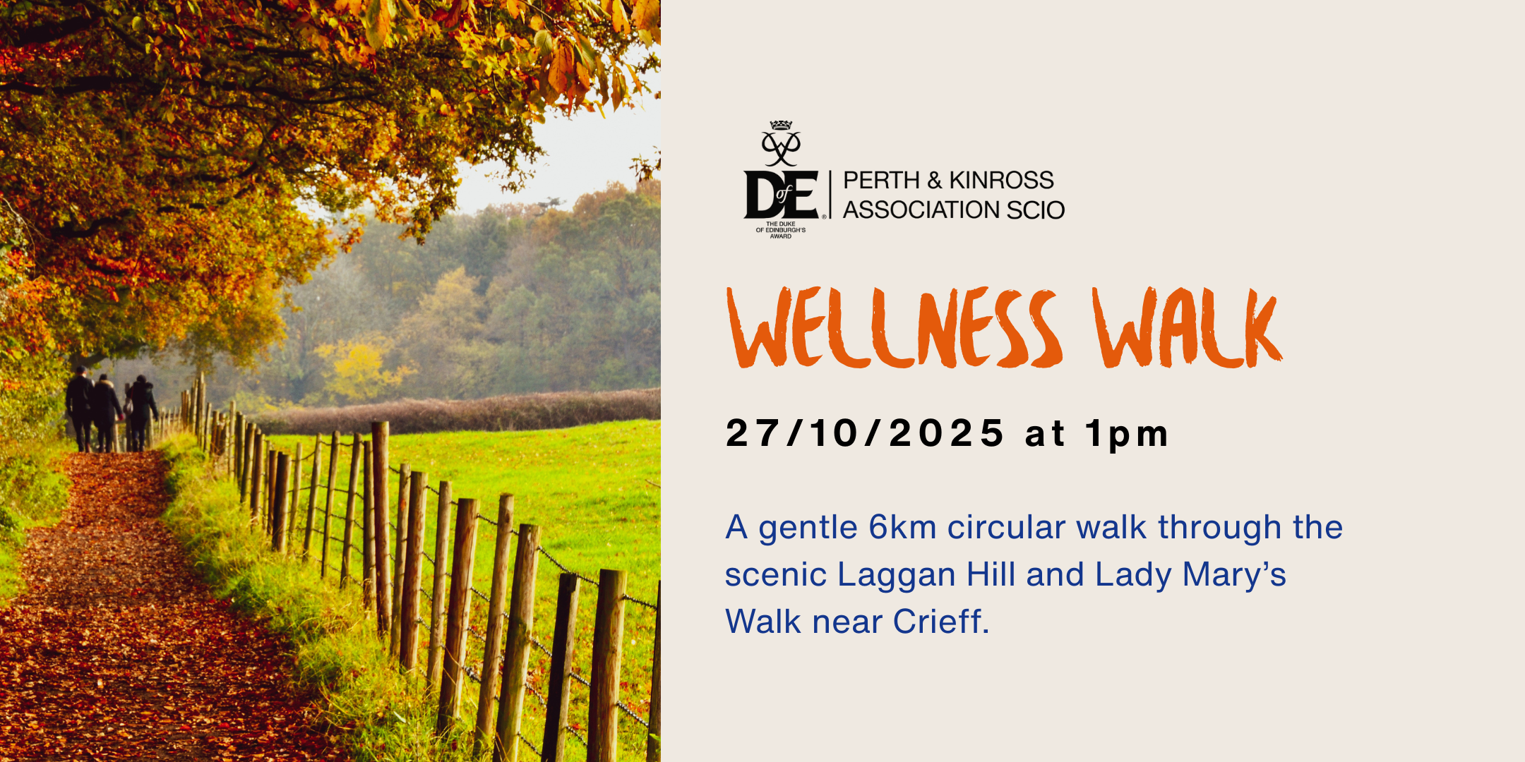 Wellness Walk Crieff - PKDofE