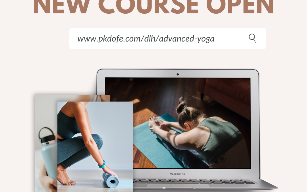 September Newsletter: Roll out the mat for our new Advanced Yoga module!